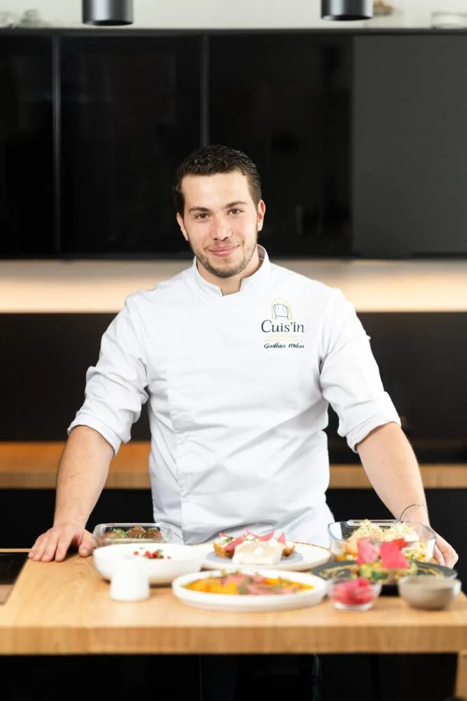 chef à domicile lyon photo culinaire portrait de chef photographe